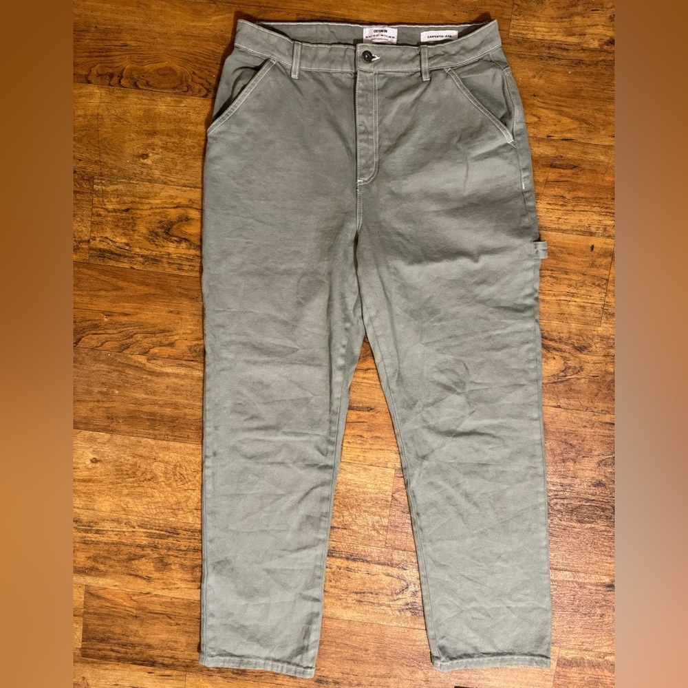 green cotton on carpenter jeans
